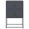 Sideboard Anthracite 68.5 x 38.5 x 107 cm Steel