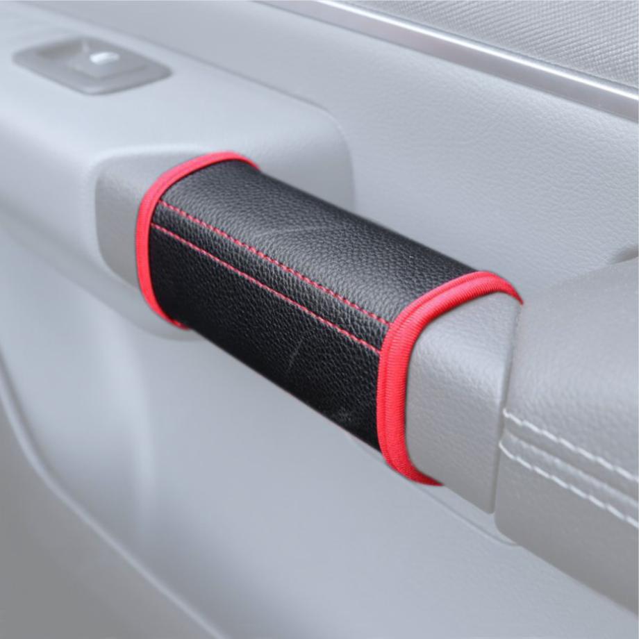 For 19-24 Dodge Ram 3500/2500/1500 Inner Door Handle Protection Leather Case Pad