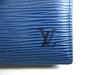Authentic LOUIS VUITTON Epi Blue Leather Coin Purse Porto Monnaie Boite #a992 Refurbished