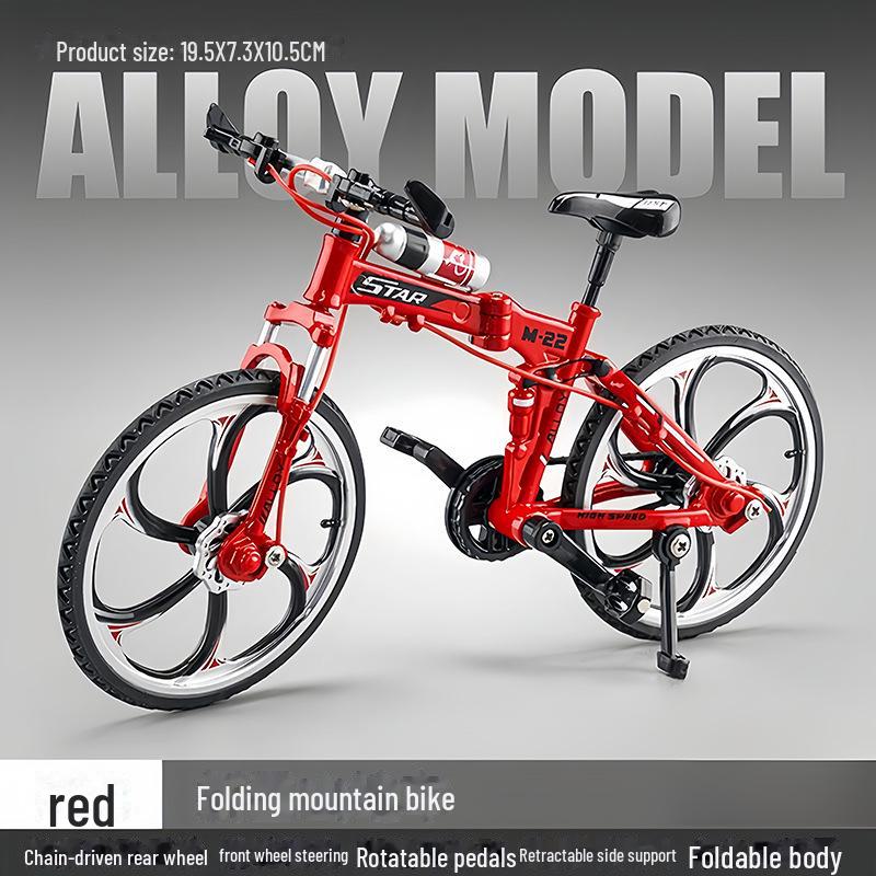 1:8 Legierung Mountainbike Modell Ornament - Offroad Spielzeug für Jungen