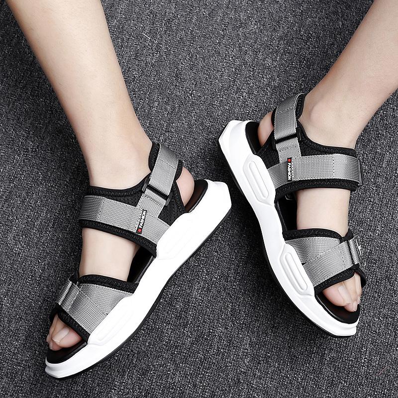 Fashion Brand Men's Sandals Outdoor Fashion Wholesale Summer Soft Soled Beach Shoes Men's New Flip-flops Casual Outwear Sandals
