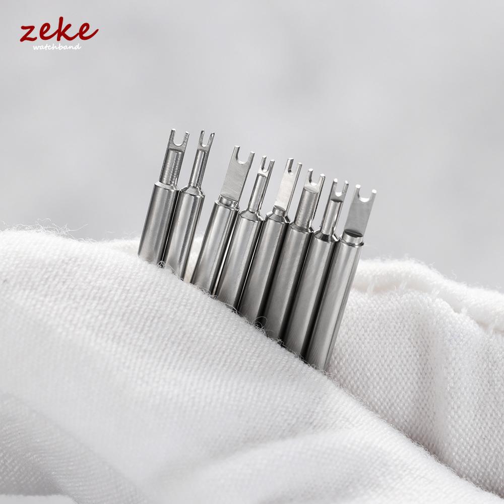 Watch Spring Bar Plier Tool Kit Spring Bar Tweezer Tool for Watch Wrist Bands Strap Removal Repair Fix Set Silver Accessories