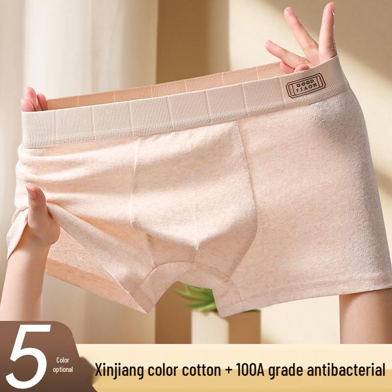 

ROMON Men s 100% Cotton Antibacterial Boxer Briefs 3-Pack XL