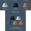Stylish Unisex Cotton Bucket Hat With Shark Embroidery Breathable And Sunblock