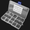 662 Pcs Screw  M2.5 Socket Cap Head Screw+Flat Washer+Spring Washer+Nut Tool Set