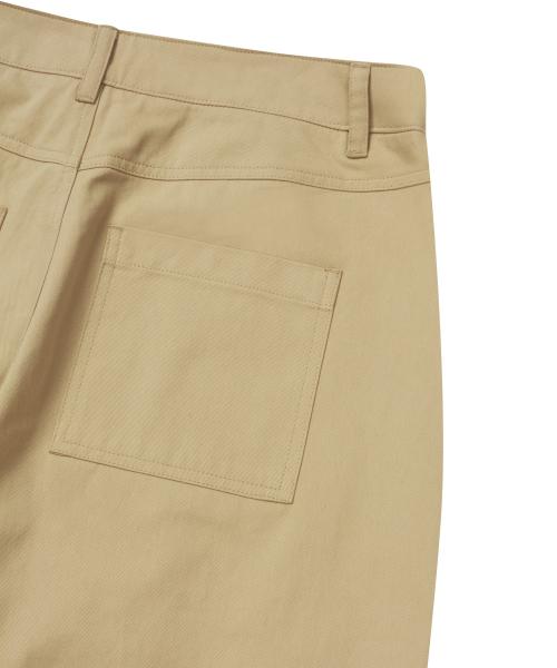 FERNOV Essential Semi-Wide Chino Pants Beige