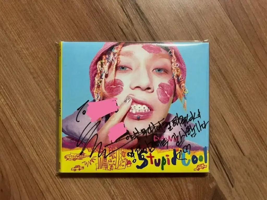 A Non-commercial Album Signed by Dawn, Plus a Polaroid Photo, Sold As a Set. Used