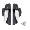 Rear Footrests with Mounting Screws Foldable Passenger Footpegs Long-Lasting