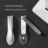 SEESOO Luxury Smart Traveler Anti-Splash Nail Clipper