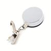 Automatic Retractable Towel rack, no punching self-adhesive wall hanging towel holder, automatic rebound with strong clip