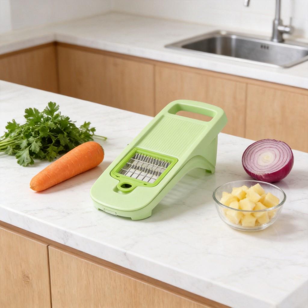 Multifuntional Vegetable Chopper With Stainless Steel Blades For Home Cooking And Meal Prep