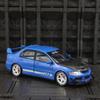 1:24 Mitsubishi EVO 9th Generation Alloy Car Model Ornament Doors and Engine Hood, Trunk Can Be Opened Has Sound and Lighting