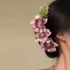 Headwear Floral Hair Comb Sweet Chignon Hair Clips Elegant Bohemian Flowers Hairpin  Girls