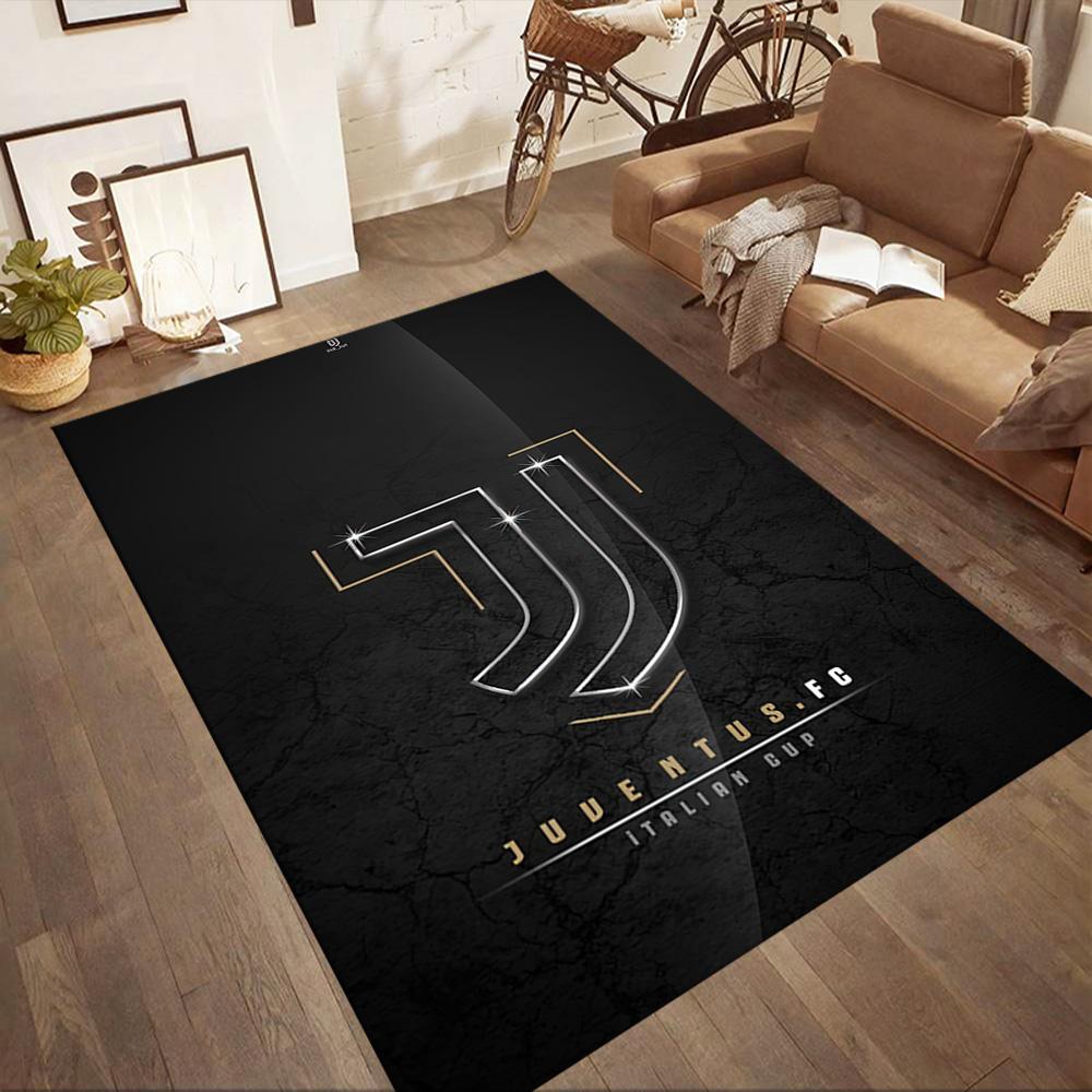 Juventus Floor Rug Office Rug Suitable For Playrooms Game Room Balcony Hallway Antislip Carpet Office Home Decor Best For Christmas
