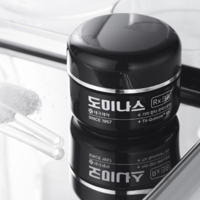 DOMINAS Crema Rx 30ml Set Speciale (+7ml) Crema Schiarente Coreana per Macchie Scure e Iperpigmentazione