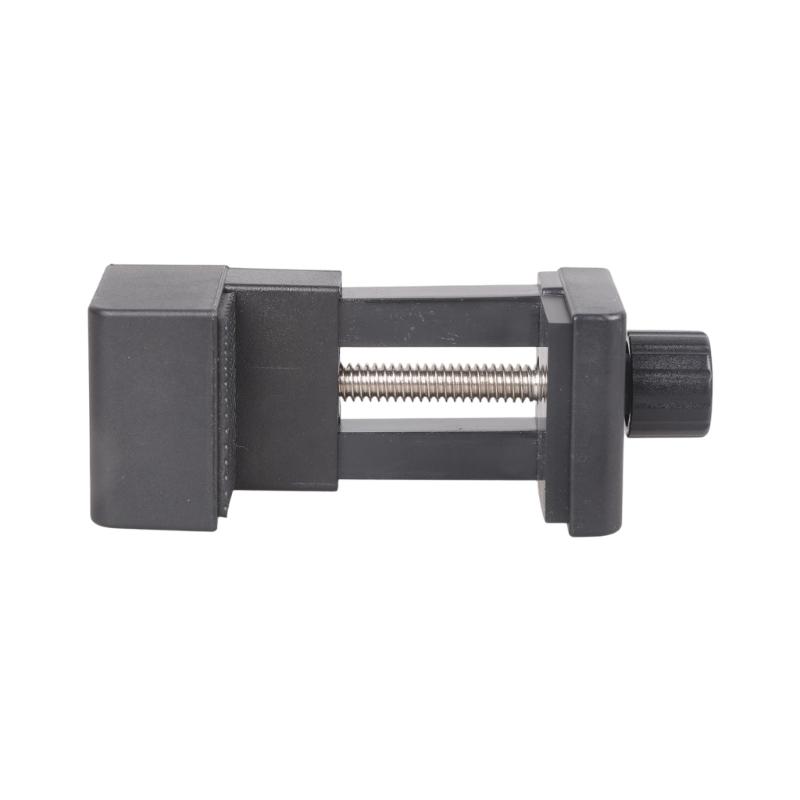 Adjustable Camera Mounting Clip Double 1/4 Thread Holes For Table Tube Fitting 17mm To 45mm Diameter Objects