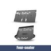All Weather Full Coverage TPE Car Trunk Mat Odorless Flexible Rear Cargo Liner for Daily Use Accessories For Zeekr X 2026 2027