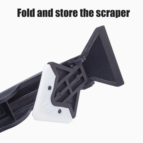 Caulking Tool Kit, Silicone, Rubber, Stainless Steel Finish Cutter, Caulking Spatula, Caulk Remover Cutter, Silicone Scraper with Interchangeable Head