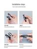 True Carbon Fiber Key Case for Mercedes-Benz G63 S65 CLS AMG