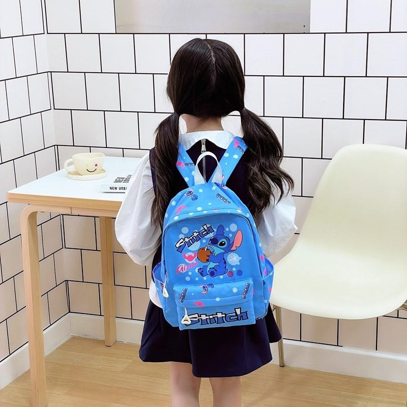 Cute Flower Angel Rainbow Cartoon Printed Children Backpack Daily For