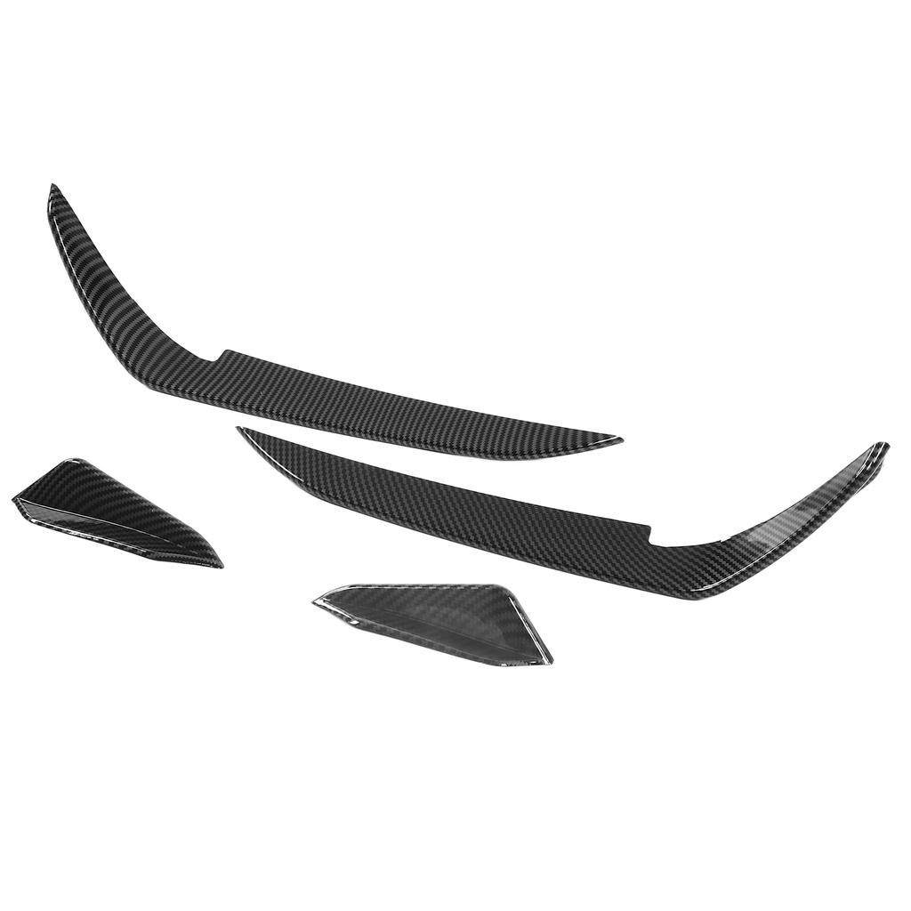 Front Bumper Aero Kits Canards Wing Body Spoiler Canard Car Adaptations Replacement for MK7.5 R 2017‑2020