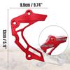 Canitu Red Front Sprocket Cover Guard Motorcycle Aluminum Chain Guard Sprocket Engine Cover Case