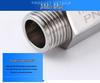 304 Stainless Steel Mini Manual Ball Valve with Male & Double Female Threads