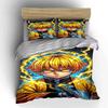 Yellow-haired Character with Lightning. Bedding Sets Duvet Cover Sets Duvet Covers Pillowcases(1 * Duvet Cover 2 * Pillowcases Without Duvet Insert)
