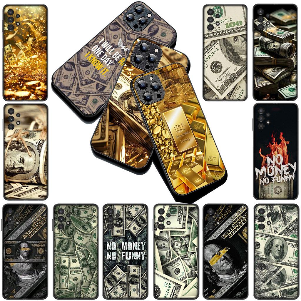 Money 100 D-Dollars Silicone Phone Cover for Xiaomi Poco C75 C65 C71 C85 X7 X6 M7 F7 F8 Ultra F6 Pro Soft Case