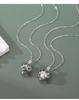 S925 Sterling Silver Cat Paw Pendant Necklace with Openable Cage