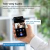 Smart Wireless Video Doorbell with Remote Intercom for Home Security