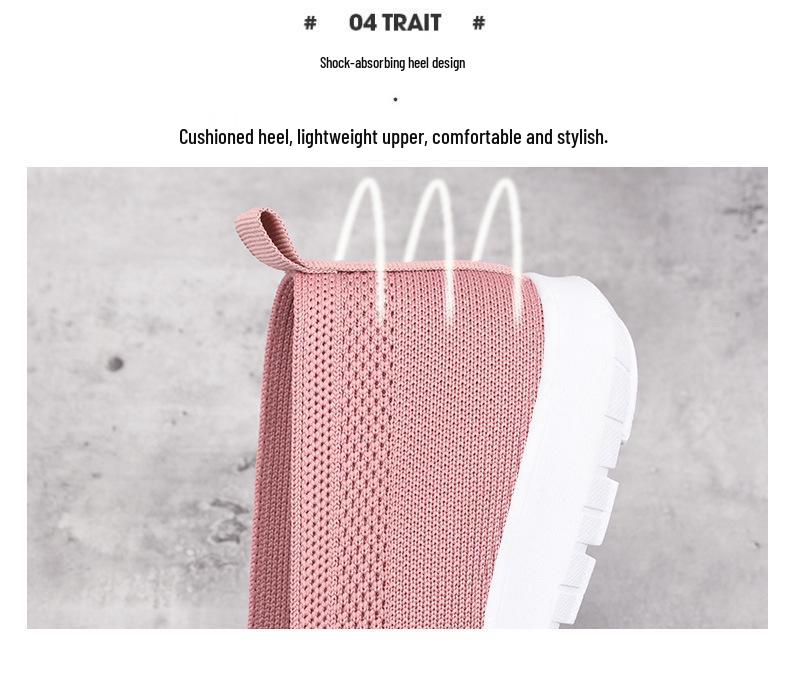 Women's Summer Casual Breathable Soft Flat Shoes - Low-Top Beijing Cloth Mom Shoes