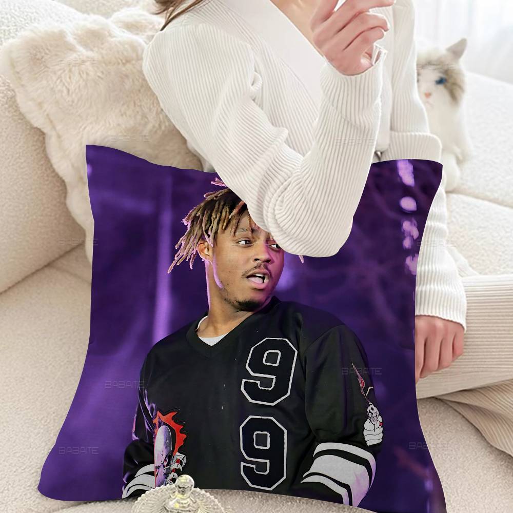 Hip-Hop J-Juice W-WRLD Cushion Cover Polyester Sofa Cushions Decorative Throw Pillows Home Decoration Pillowcover