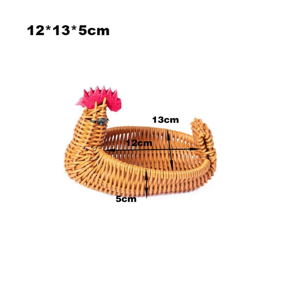 

Многофункциональный плетеный ротанговый поднос для хранения чая, конфет, цветов для свадьбы 6