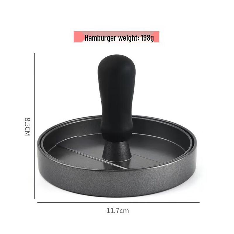 3-Pack Manual Non-stick Hamburger Patty Press
