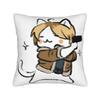 Leon S. Kennedy Pillowcase Printed Polyester Cushion Cover Gift Pillow Case Cover Home Zippered 18"