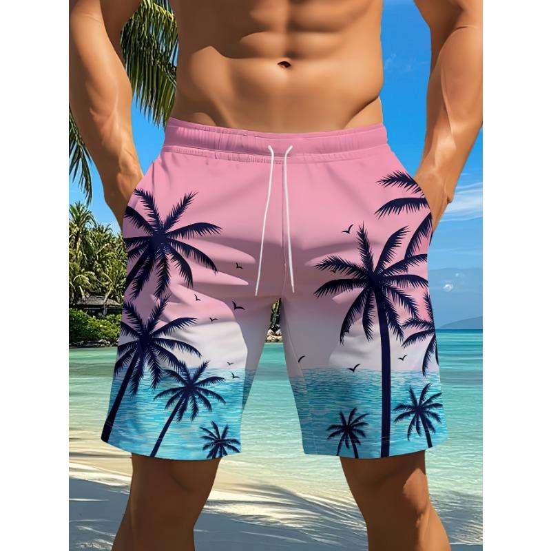 Summer Cool Fashion Hawaiian Tropical Palm Tree Gradient S