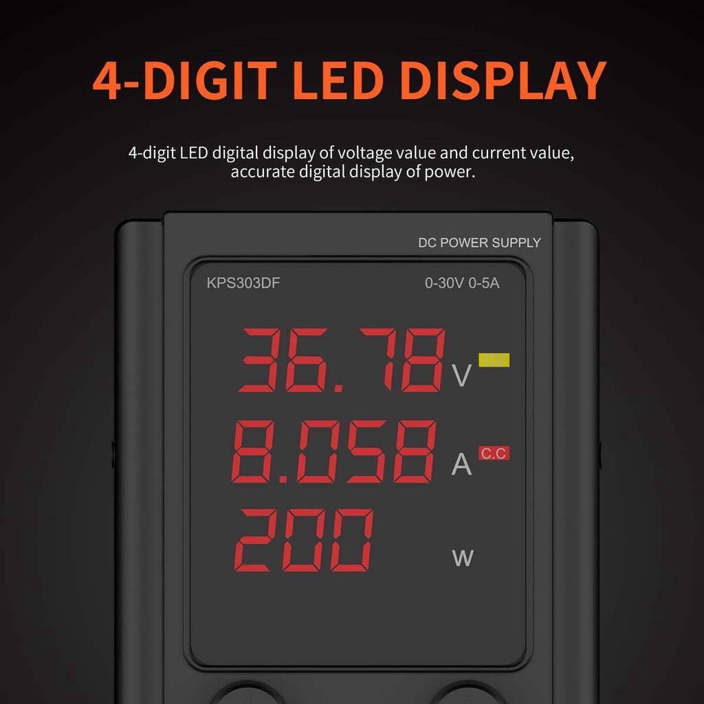 30V 10A Adjustable DC Power Supply Voltage Regulator LED Digital Laboratory Stabilizer Switching DC Power 60V 5A Bench Source AC230