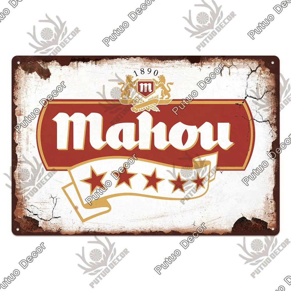 Putuo Decor Germania Beer Brand Metal Sign Plaque Metal Vintage Tin Sign pentru Bar Pub Man Cave Kitchen Club Bar Wall Decor Home