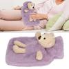 Hot Water Bag Multifunctional 1000ml Capacity Wide Mouth Cute Cartoon Hot Water Bottle for Homes