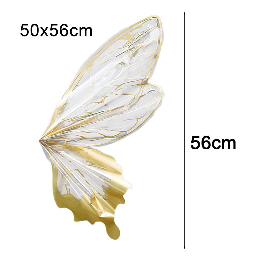80x Flower Wrapping Papers Butterfly Wing Fashion Creative Packaging Paper for Graduation Ceremony Wedding Party Decoration