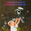 Induction Flying Aircraft Spaceman Design Mini Toy Helicopter Induction Control Aircraft Lighting for Kids Interaction Gift