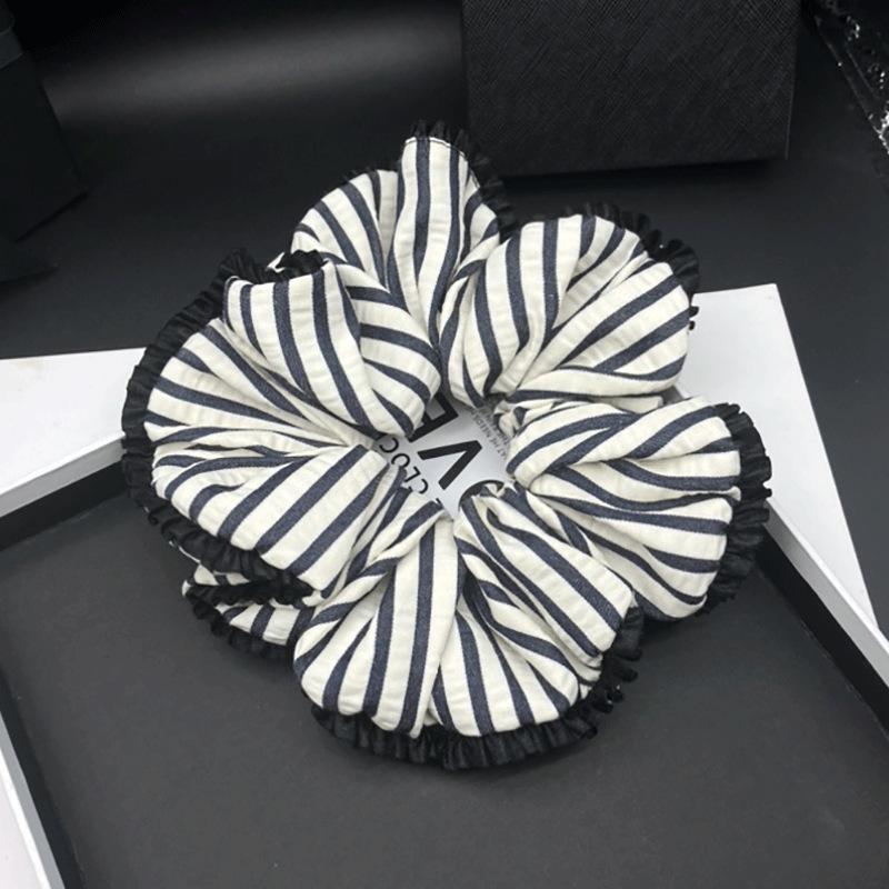 INS Минималистичная Полосатая Эластичная Резинка-Скраunchie Аксессуар для Волос