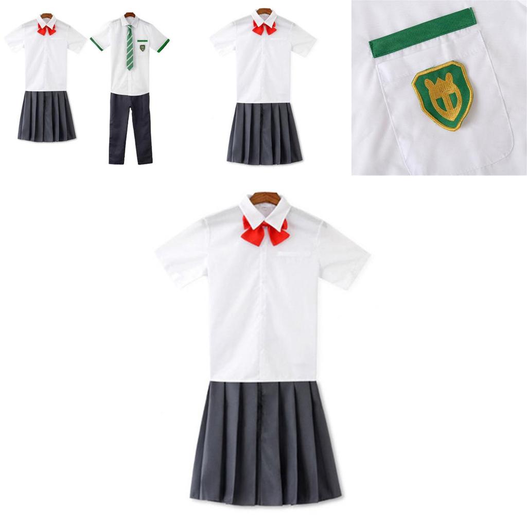 Exquisite Your Name Tachibana Taki And Miyamiu Mitsuha Cosplay Costume Perfect For Anime Lovers