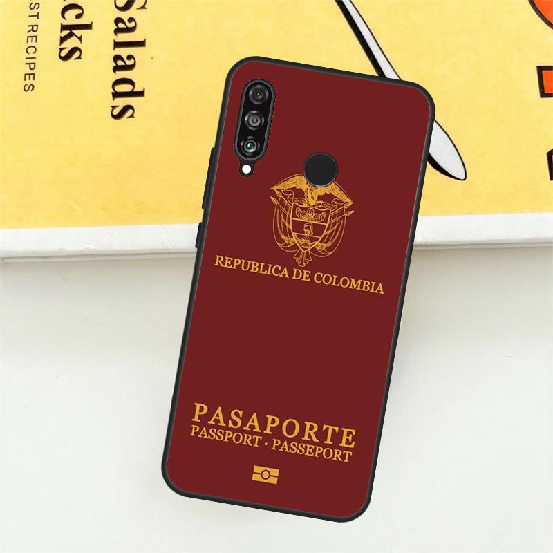 Colombia Flag For Huawei Nova 12i 7i 8i 11i Y73 Y72 Y61 Y91 Y90 Y70 Y60 9 10 SE 11 Pro P30 P40 Lite Case