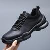 New Love I-step Leather Walking Shoes Outdoor Sports Off-road Running Shoes Hollow Breathable Casual Non-slip Mountaineering Hiking Shoes