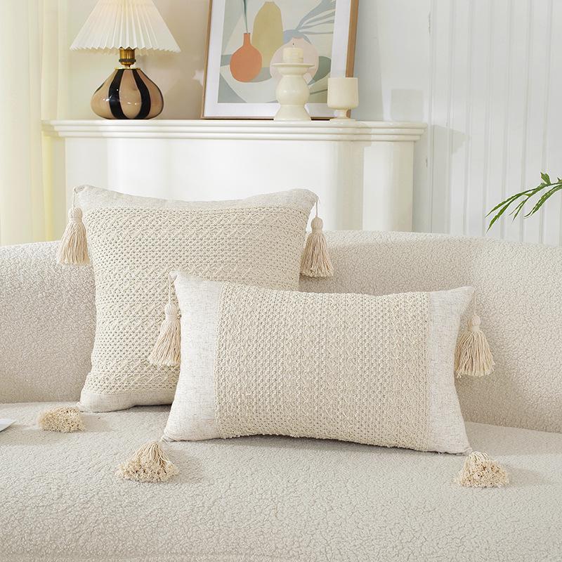 

Американская многоцветная жаккардовая наволочка для диванной подушки, кровати, стула и автомобиля 30x50CM (Cover Only)