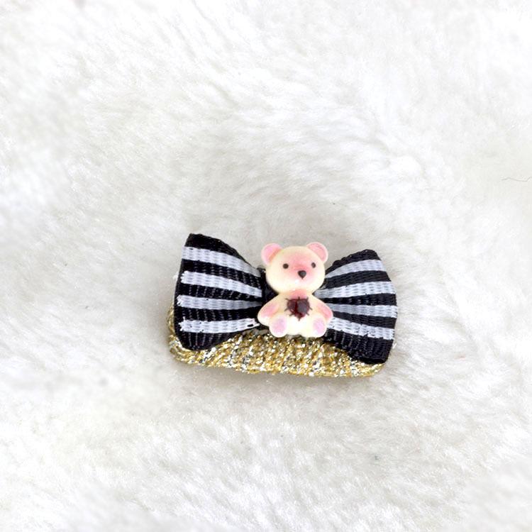 Yorkshire Terrier & Maltese Bow Hair Clip, Ideal for Dogs & Cats.