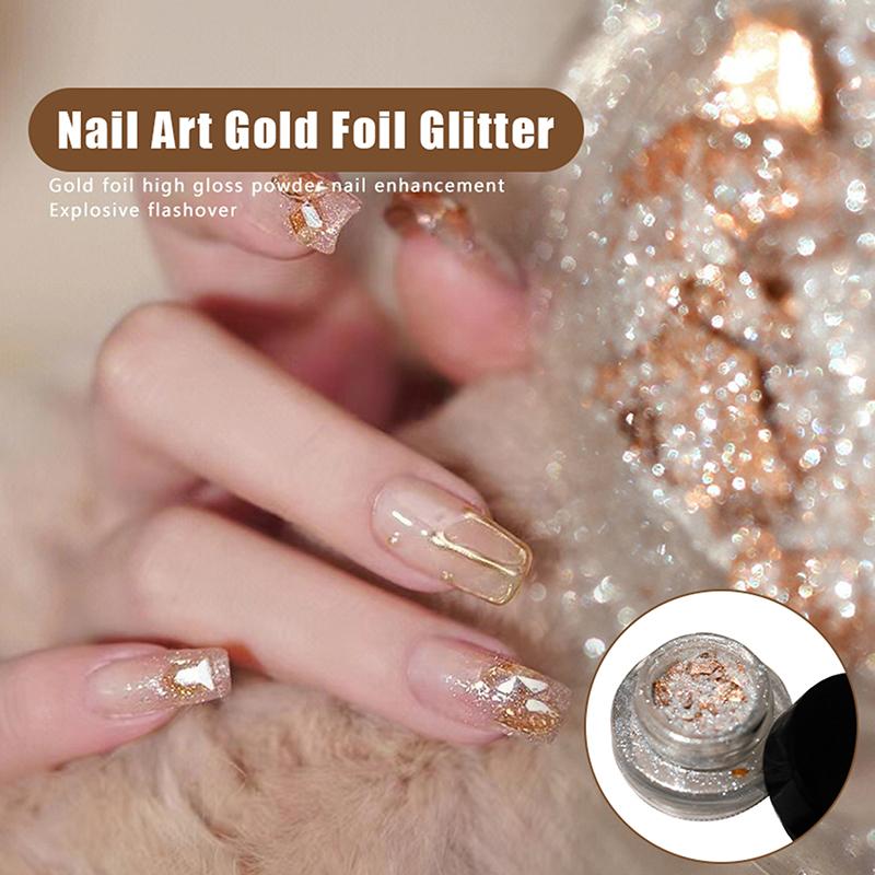 

Блестящая голографическая пудра, ракушечник, слюда, хлопья абалона, декор для ногтей, микс крупных блесток и пайеток onesize