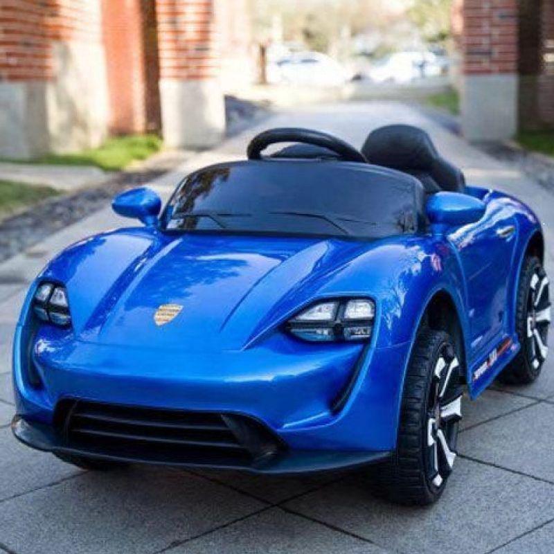 Rechargeable Electric Ride-On Car for Children 1-5, Four-Wheel Drive with Remote Control, Fits One Child.